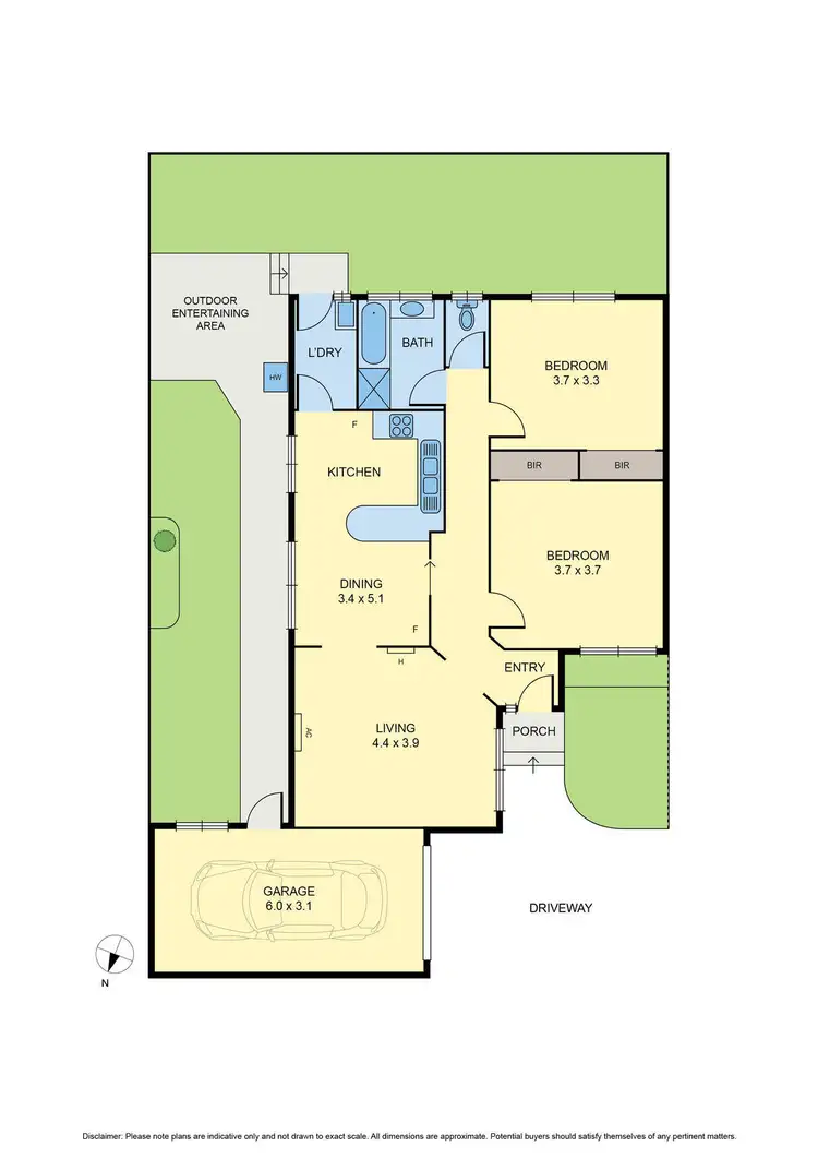 Floorplan of Homely house listing, 3/168 Waterloo Road, Oak Park VIC 3046