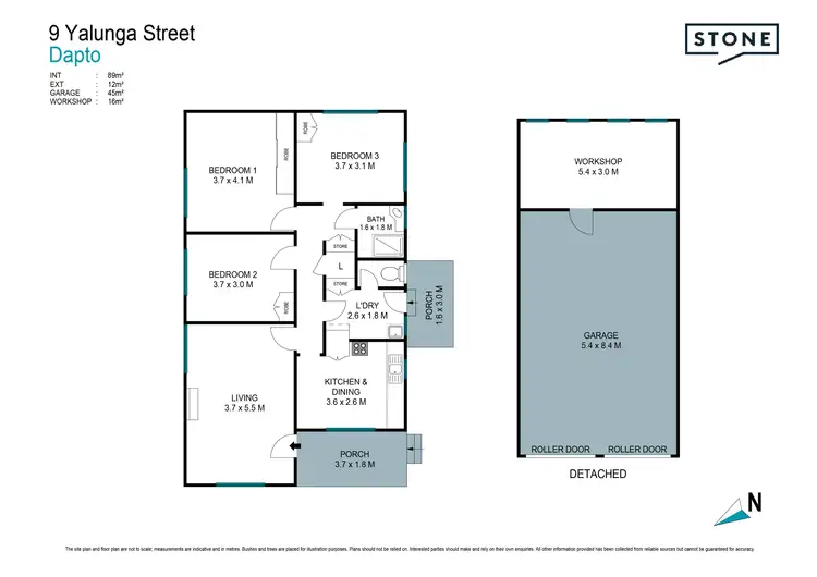 Floorplan of Homely house listing, 9 Yalunga Street, Dapto NSW 2530