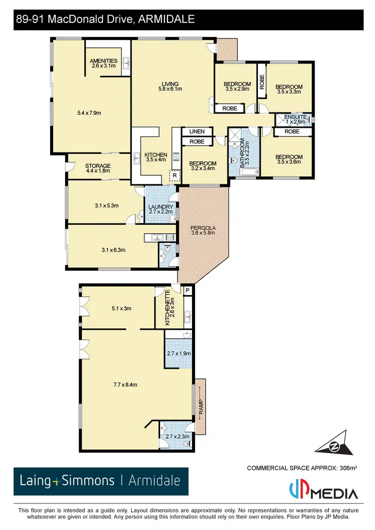 Floorplan of Homely house listing, 89-91 MacDonald Drive, Armidale NSW 2350