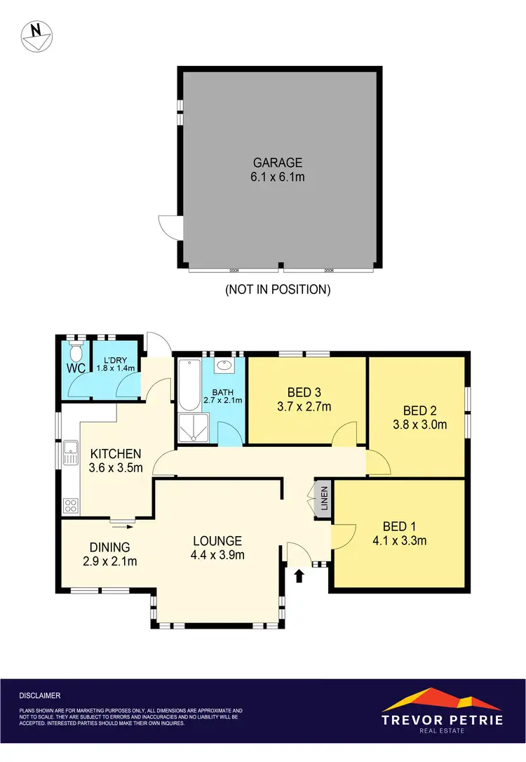 Floorplan of Homely house listing, 15 Prince Street, Alfredton VIC 3350