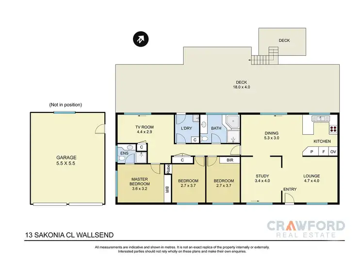 Floorplan of Homely house listing, 13 Sakonia Close, Wallsend NSW 2287