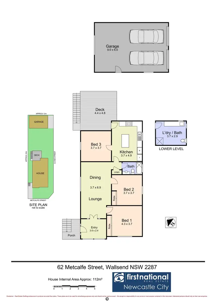 Floorplan of Homely house listing, 62 Metcalfe Street, Wallsend NSW 2287