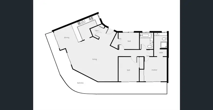 Floorplan of Homely unit listing, 229/305-341 Coral Coast Drive, Palm Cove QLD 4879