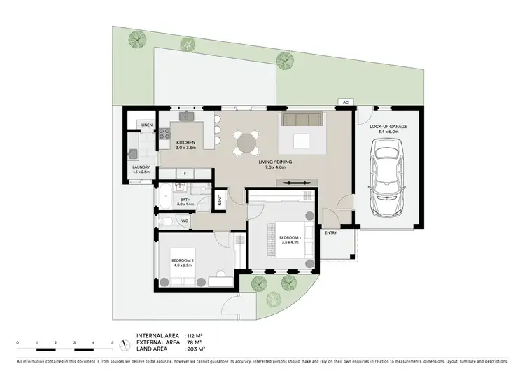 Floorplan of Homely unit listing, 2/7 Lancaster Avenue, Newcomb VIC 3219