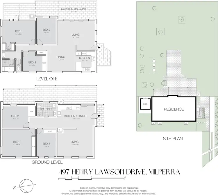 Floorplan of Homely house listing, 497 Henry Lawson Drive, Milperra NSW 2214