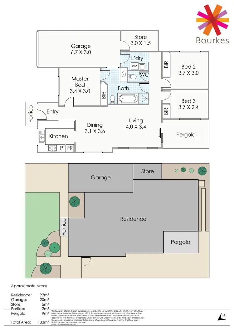 Floorplan of Homely house listing, 35C Coolgardie Street, St James WA 6102