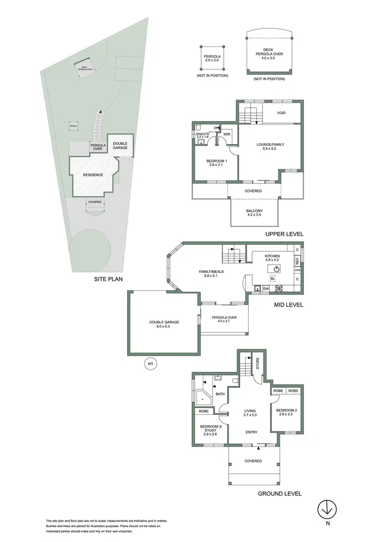 Floorplan of Homely house listing, 49 Devon Street, Dromana VIC 3936