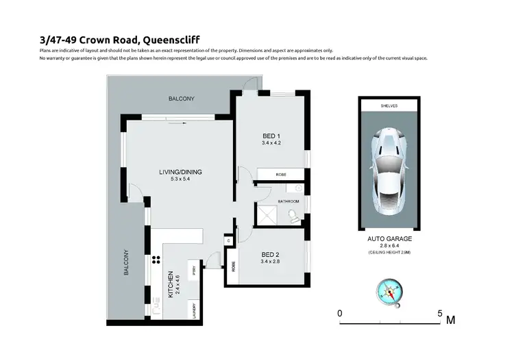 Floorplan of Homely apartment listing, 3/47-49 Crown Road, Queenscliff NSW 2096