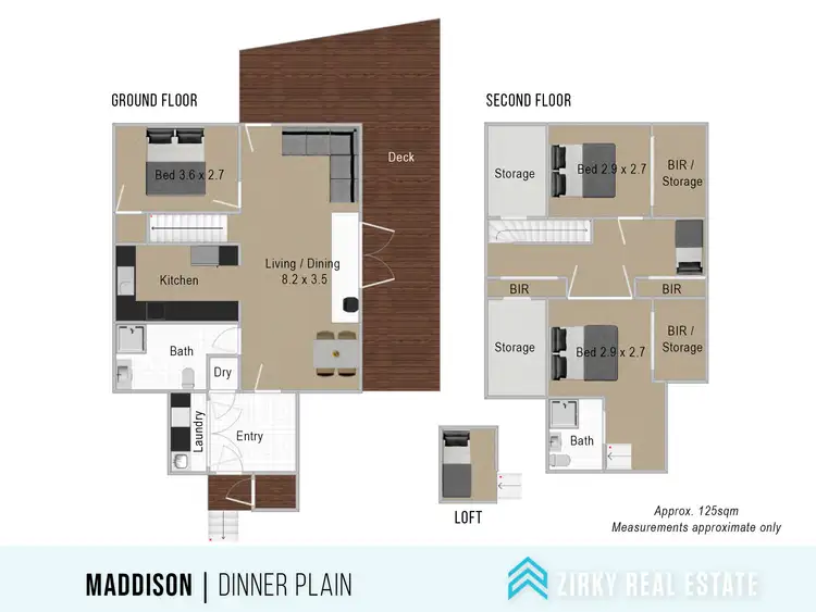 Floorplan of Homely house listing, 8 Halter Lane, Dinner Plain VIC 3898