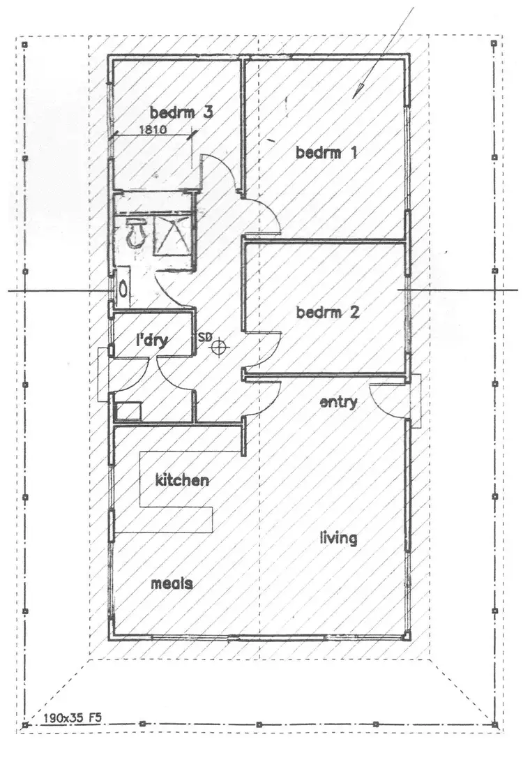 Floorplan of Homely house listing, 4 Sharpes Road, Miners Rest VIC 3352