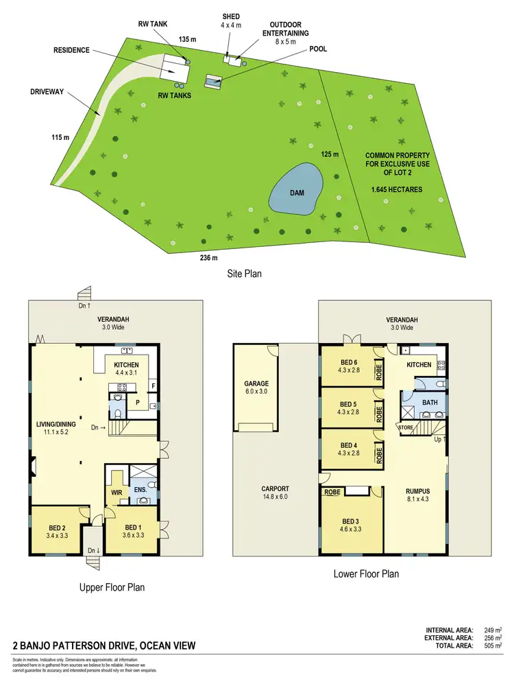 Floorplan of Homely house listing, 2 Banjo Patterson Drive, Ocean View QLD 4521