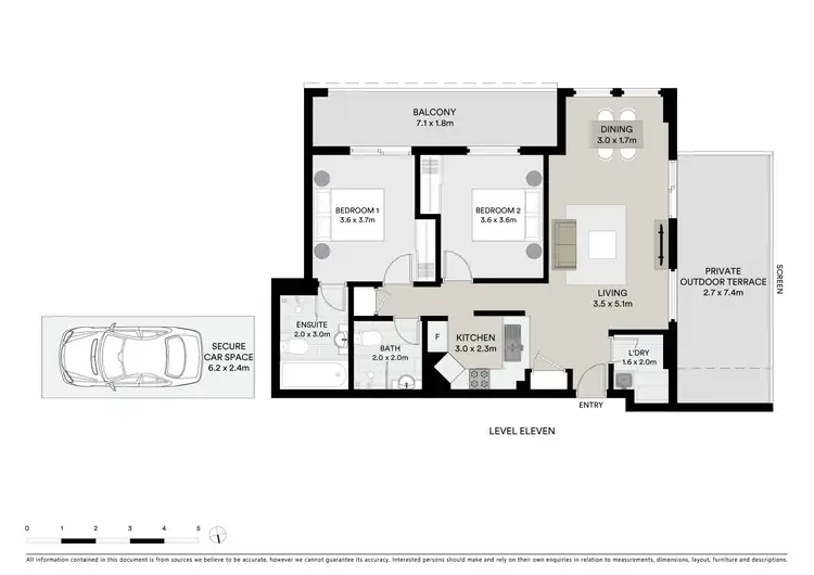 Floorplan of Homely apartment listing, 192/323 Forest Road, Hurstville NSW 2220
