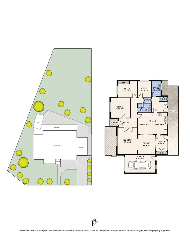 Floorplan of Homely house listing, 48 Dundee Street, Reservoir VIC 3073