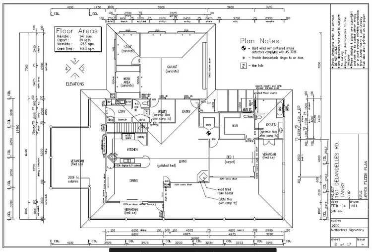 Floorplan of Homely rural property listing, 161 Delandelles Road, Tanby QLD 4703