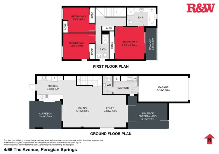 Floorplan of Homely house listing, 4/66 The Avenue, Peregian Springs QLD 4573