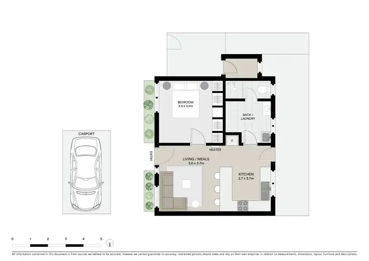 Floorplan of Homely house listing, 5/15 Buxton Road, Herne Hill VIC 3218