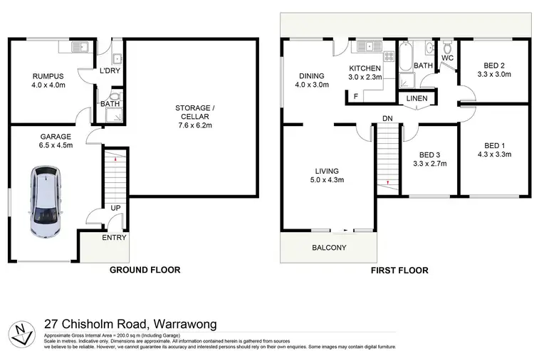 Floorplan of Homely house listing, 27 Chisholm Road, Warrawong NSW 2502