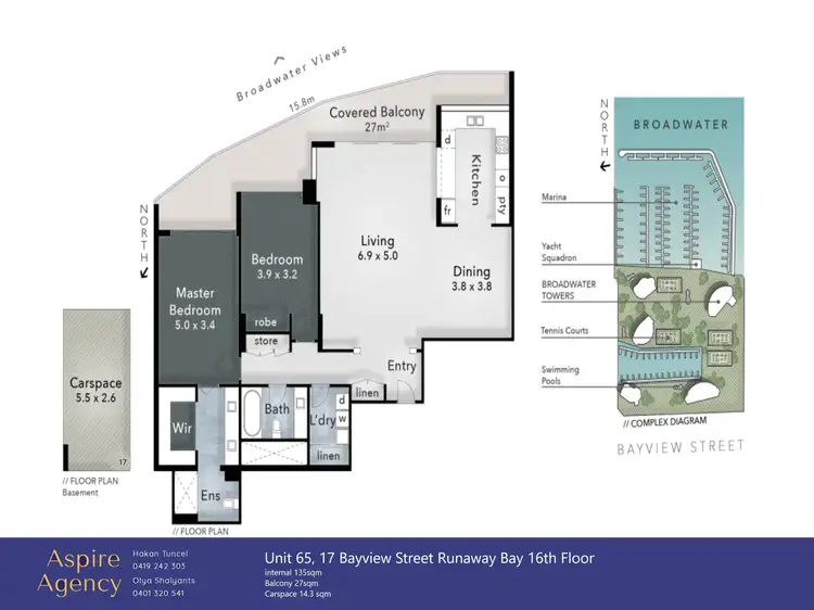 Floorplan of Homely unit listing, 65/17 Bayview Street, Runaway Bay QLD 4216