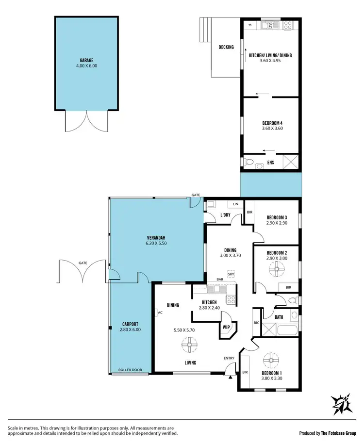Floorplan of Homely house listing, 5 Grandview Avenue, Maslin Beach SA 5170