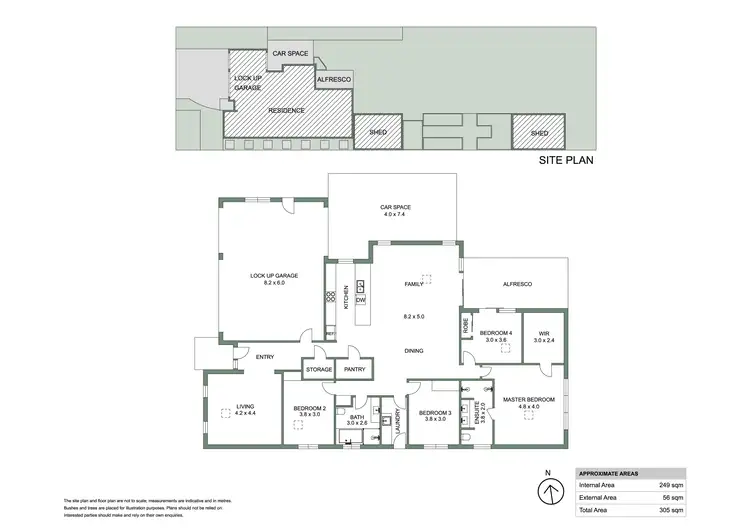 Floorplan of Homely house listing, 15 Hamilton Street, Abernethy NSW 2325