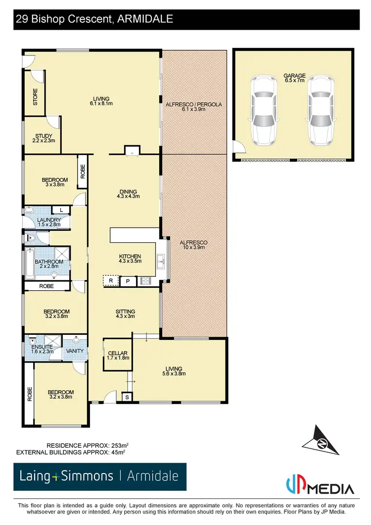 Floorplan of Homely house listing, 29 Bishop Crescent, Armidale NSW 2350