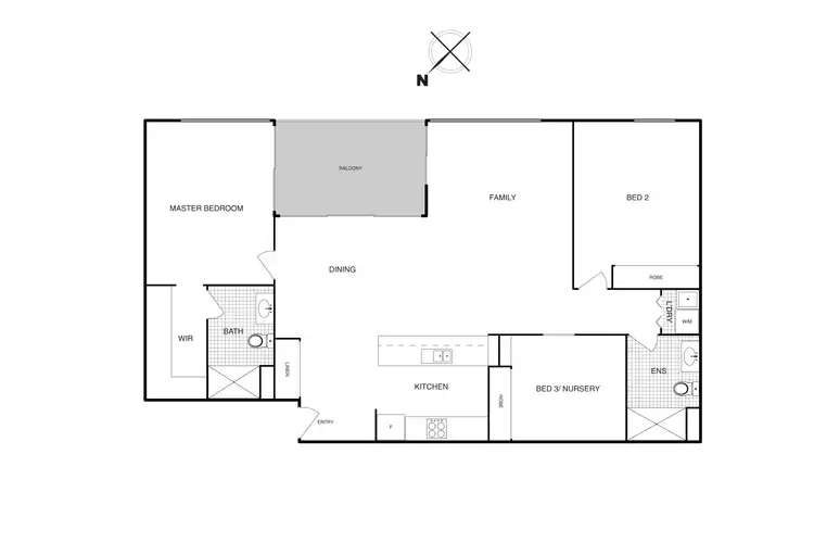 Floorplan of Homely apartment listing, 602/51 Mort Street, Braddon ACT 2612