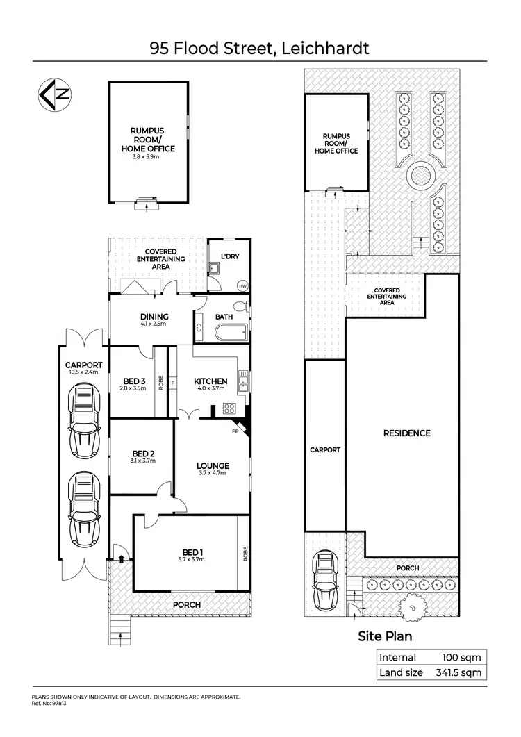 Floorplan of Homely house listing, 95 Flood Street, Leichhardt NSW 2040