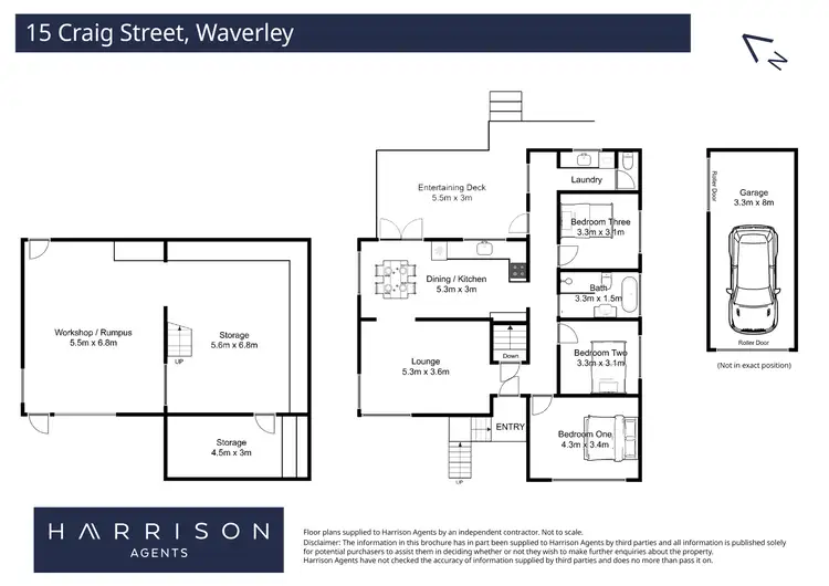 Floorplan of Homely house listing, 15 Craig Street, Waverley TAS 7250