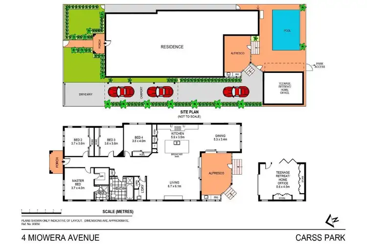 Floorplan of Homely house listing, 4 Miowera Avenue, Carss Park NSW 2221