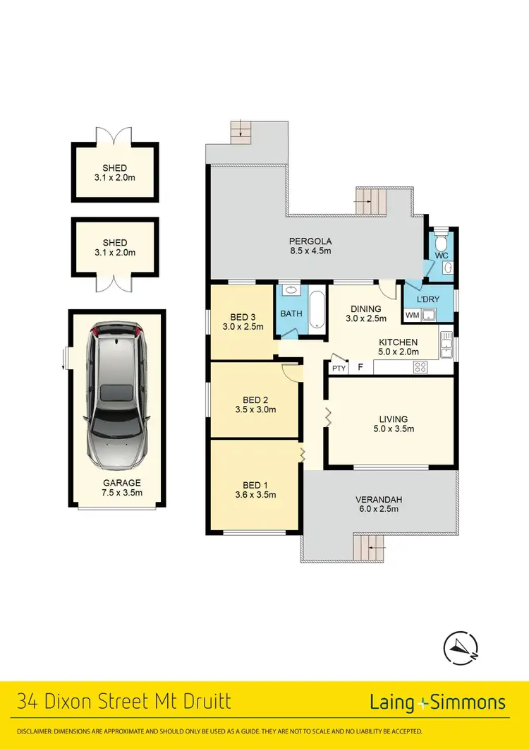 Floorplan of Homely house listing, 34 Dixon Street, Mount Druitt NSW 2770