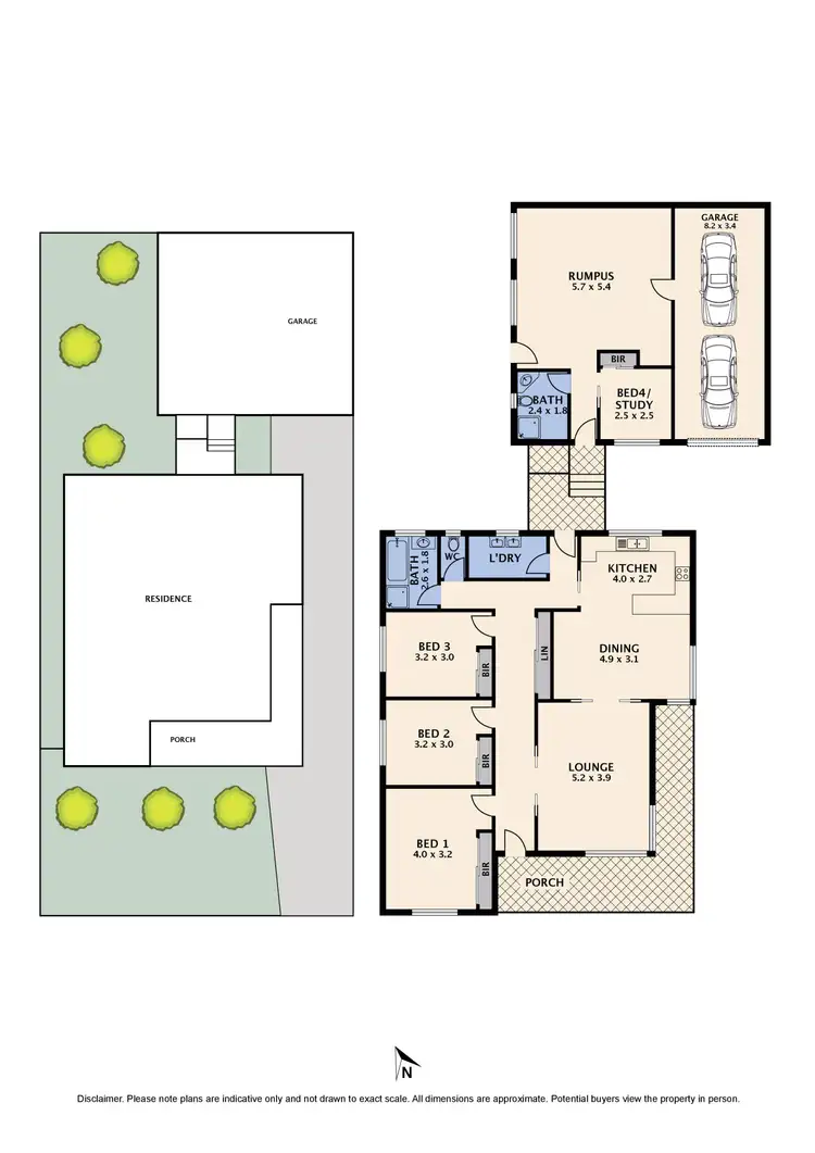Floorplan of Homely house listing, 34 Moira Avenue, Reservoir VIC 3073