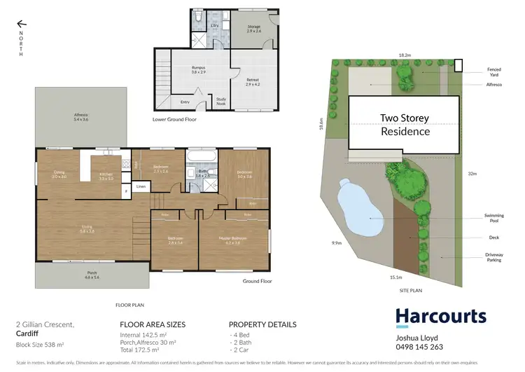 Floorplan of Homely house listing, 2 Gillian Crescent, Cardiff NSW 2285