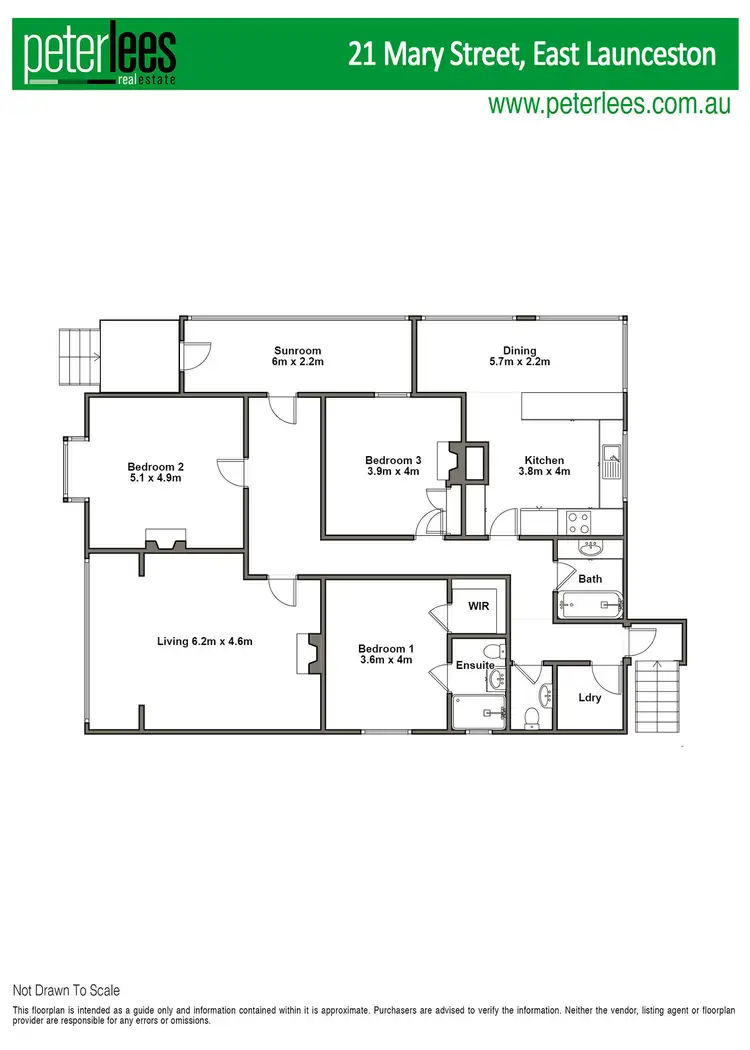 Floorplan of Homely house listing, 21 Mary Street, East Launceston TAS 7250