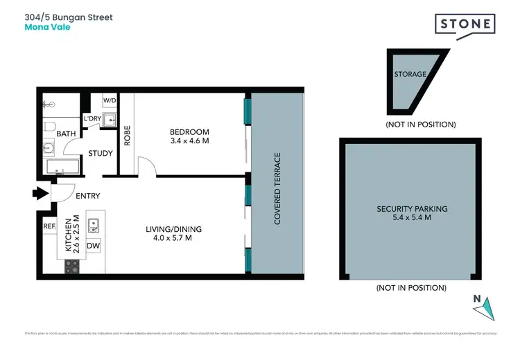 Floorplan of Homely apartment listing, 304/5 Bungan Street, Mona Vale NSW 2103