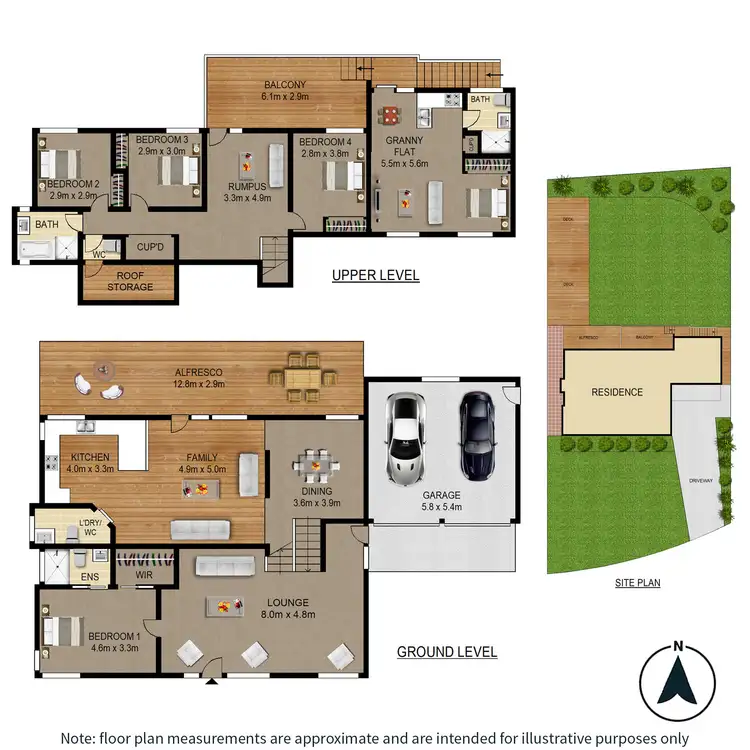 Floorplan of Homely house listing, 7 Kambah Place, West Pennant Hills NSW 2125