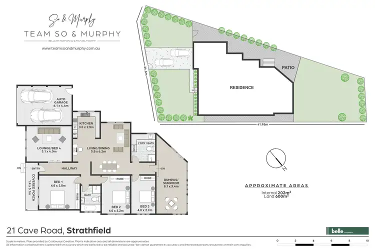 Floorplan of Homely house listing, 21 Cave Road, Strathfield NSW 2135