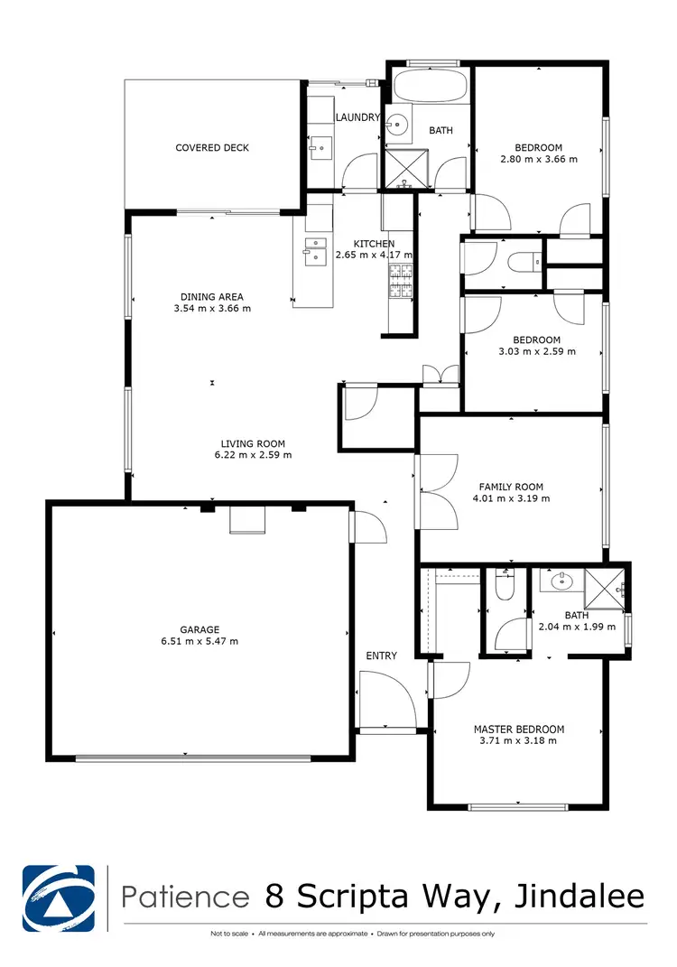 Floorplan of Homely house listing, 8 Scripta Way, Jindalee WA 6036