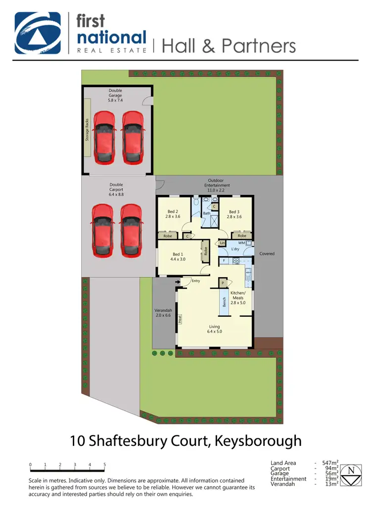 Floorplan of Homely house listing, 10 Shaftsbury Court, Keysborough VIC 3173