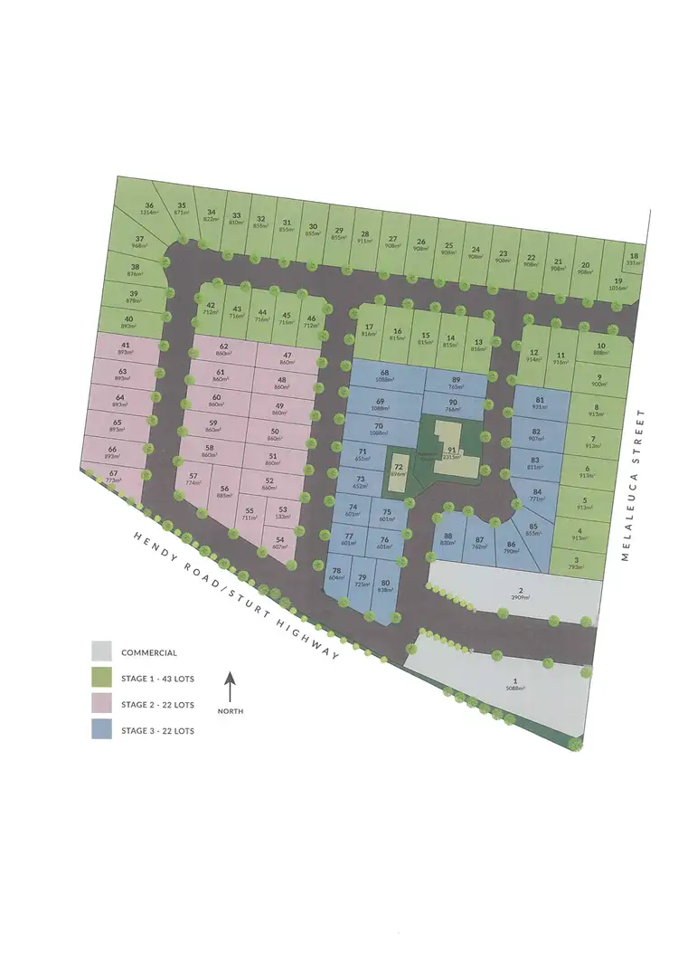 Floorplan of Homely land listing, LOT 27, 65-67 Hendy Road, Buronga NSW 2739