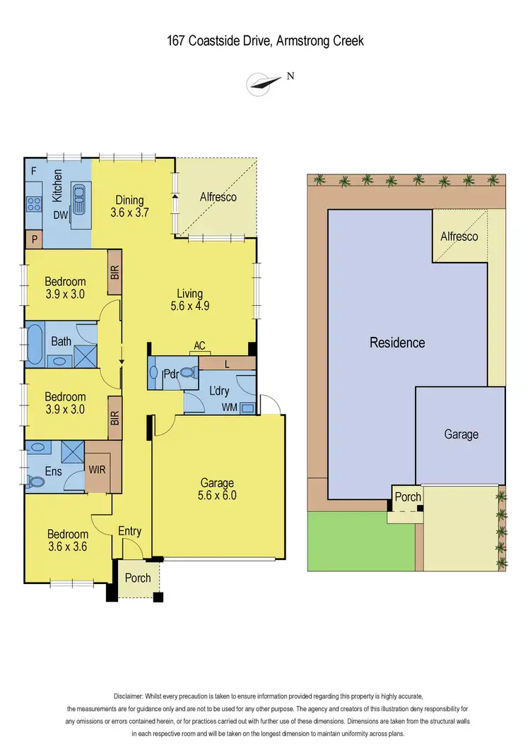 Floorplan of Homely house listing, 167 Coastside Drive, Armstrong Creek VIC 3217