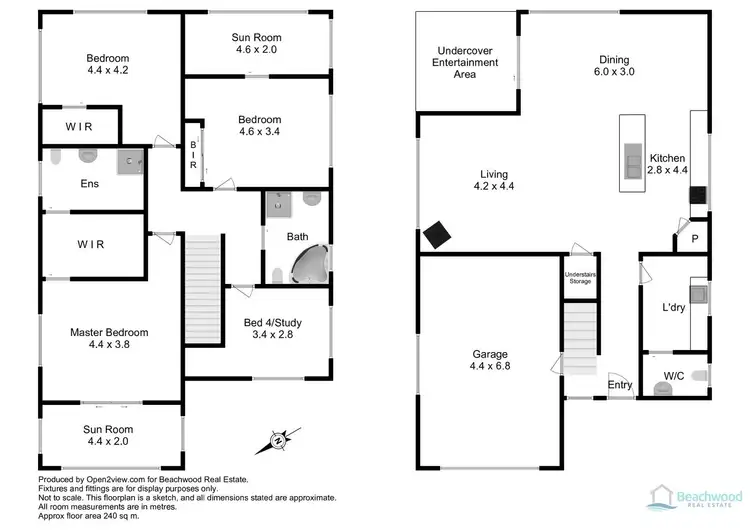 Floorplan of Homely house listing, 3 Hedstrom Drive, Stony Rise TAS 7310