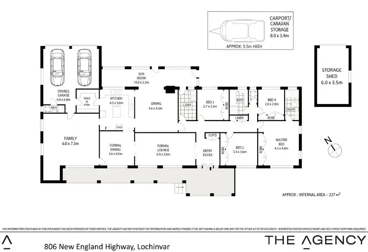 Floorplan of Homely house listing, 806 New England Highway, Lochinvar NSW 2321