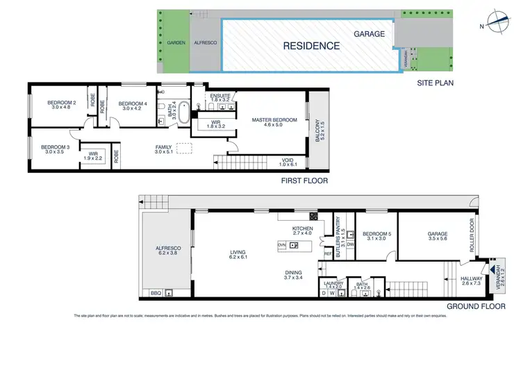 Floorplan of Homely semi-detached listing, 17a Broad Street, Prospect NSW 2148