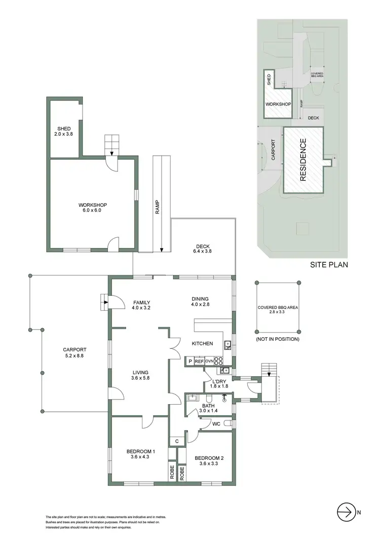 Floorplan of Homely house listing, 56 Cairn Road, Mccrae VIC 3938