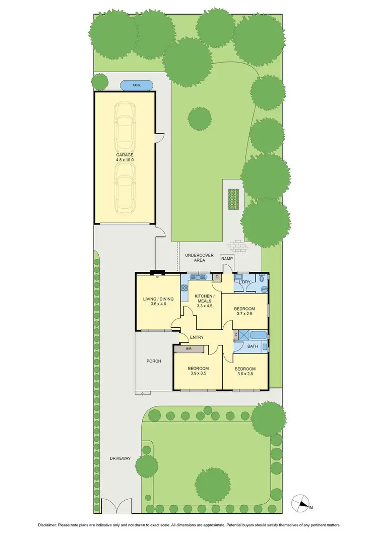 Floorplan of Homely house listing, 15 Lake Street, Avondale Heights VIC 3034