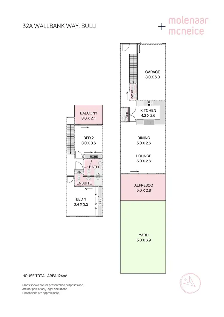 Floorplan of Homely house listing, 32a Wallbank Way, Bulli NSW 2516