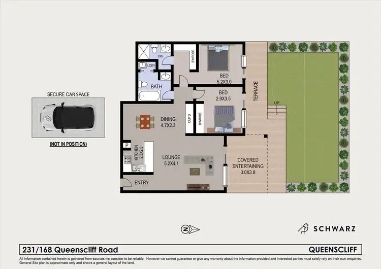Floorplan of Homely unit listing, 231/168 Queenscliff Road, Queenscliff NSW 2096