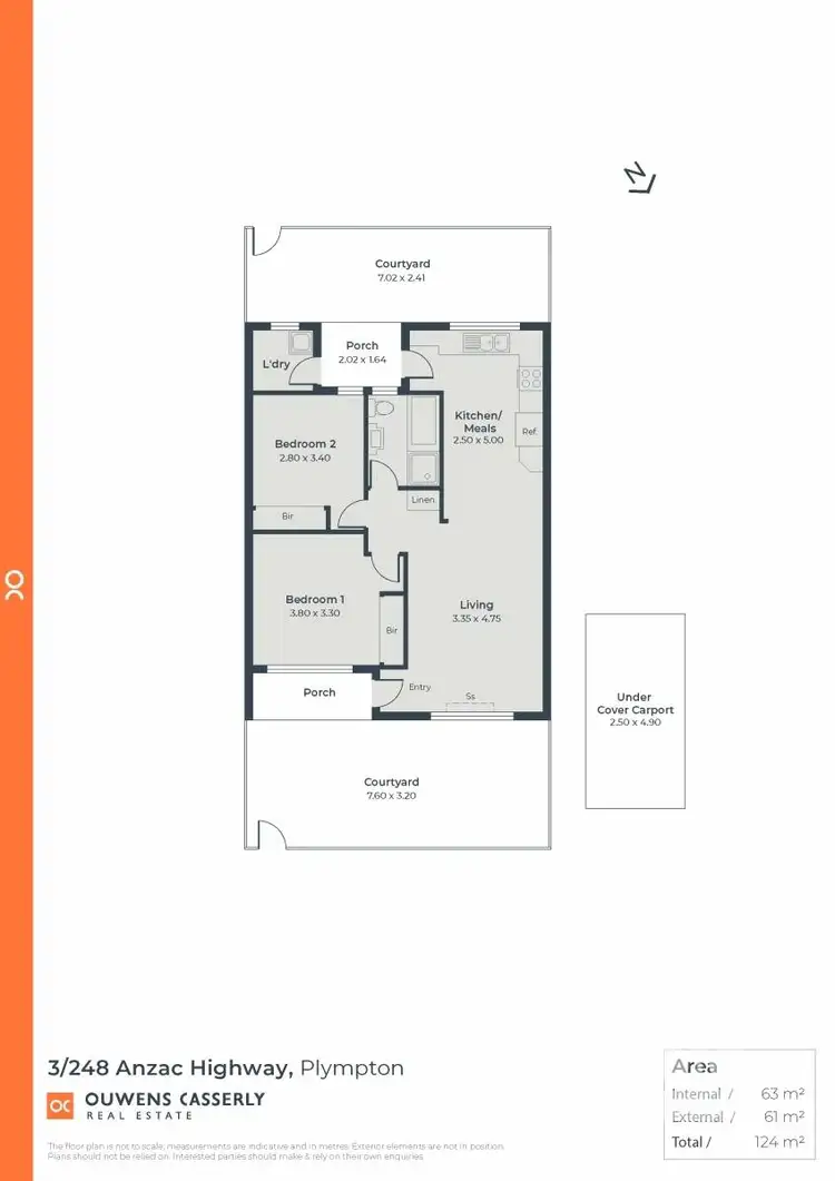 Floorplan of Homely unit listing, 3/248 Anzac Highway, Plympton SA 5038
