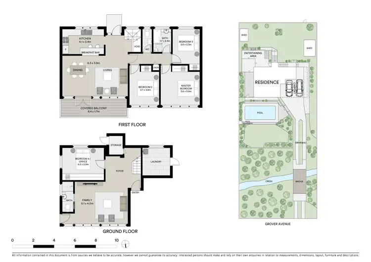 Floorplan of Homely house listing, 41 Grover Avenue, Cromer NSW 2099