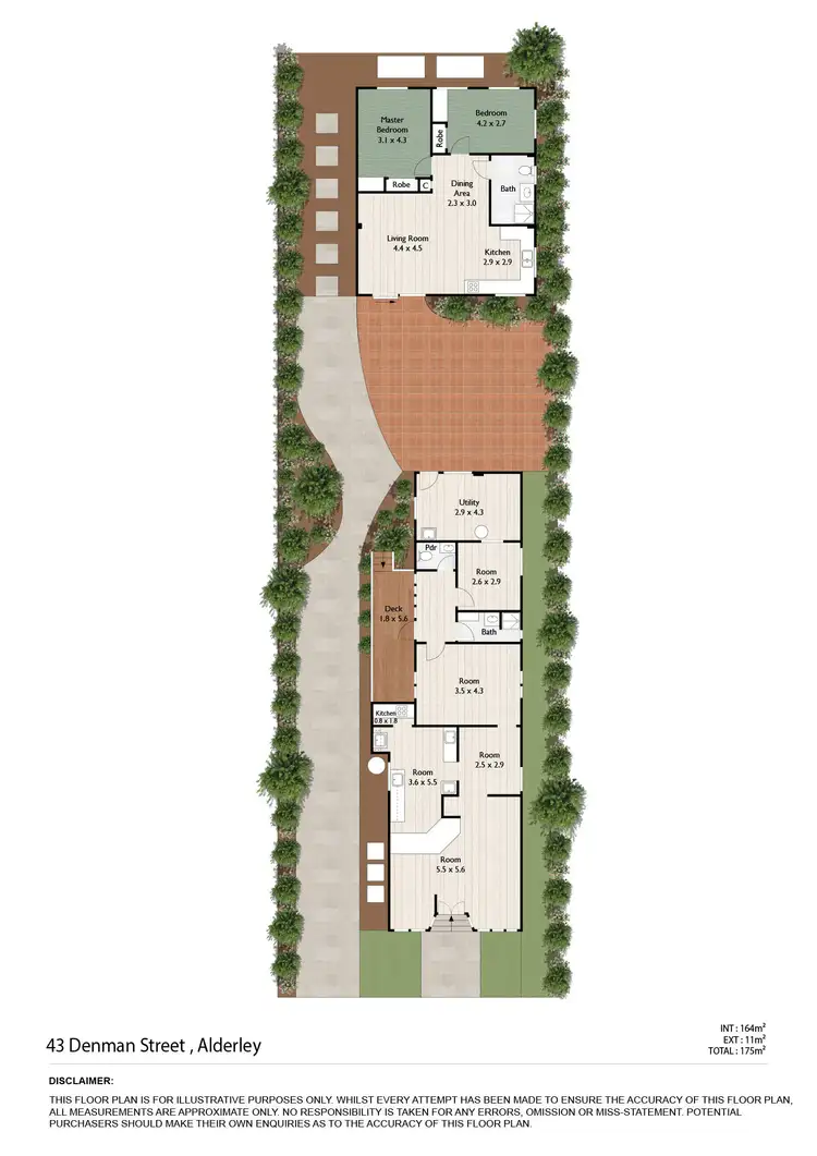 Floorplan of Homely house listing, 43 Denman Street, Alderley QLD 4051